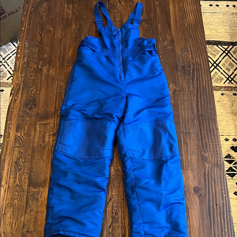 Cat & Jack Bright Blue Kids Winter Overalls